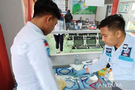 Petugas Lapas Narkotika Samarinda Gagalkan Penyelundupan Sabu ANTARA