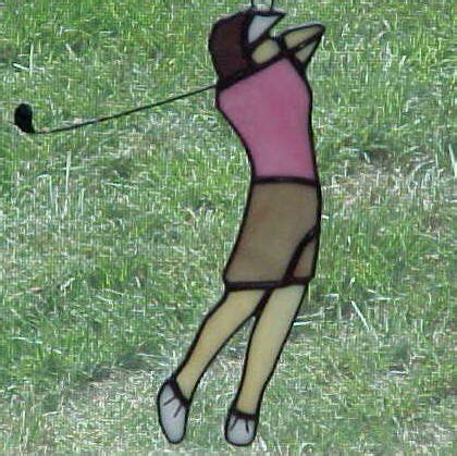 Pin By Kathleen Sturgeon On Stained Glass In Women Golfers