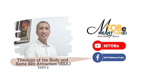Tob Interviews Same Sex Attraction Part Youtube