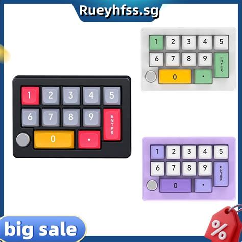 Key Macro Programmable Keyboard Fully Hot Swappable Mechanical Switch Color RGB Light