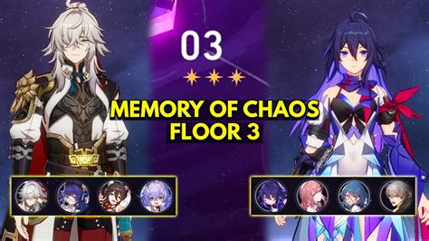 E Jing Yuan E Seele Memory Of Chaos Floor Stars Honkai