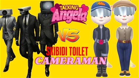 Skibidi Toilet Vs Talking Angela 2 Mega Battle Cameraman Youtube