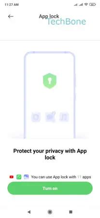 How To Lock Or Unlock Apps Xiaomi Manual Techbone