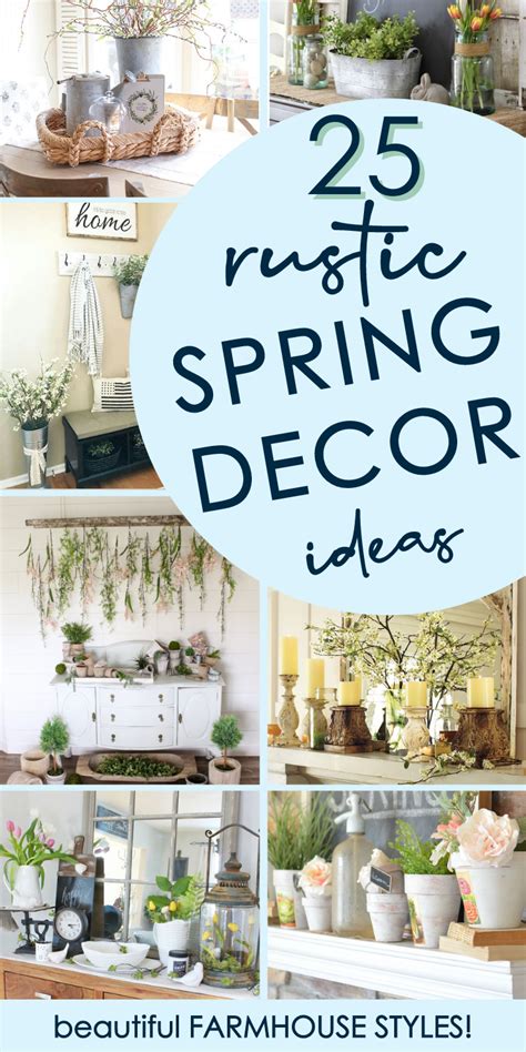 Rustic Farmhouse Spring Decor Ideas That Are So Simple To Recreate