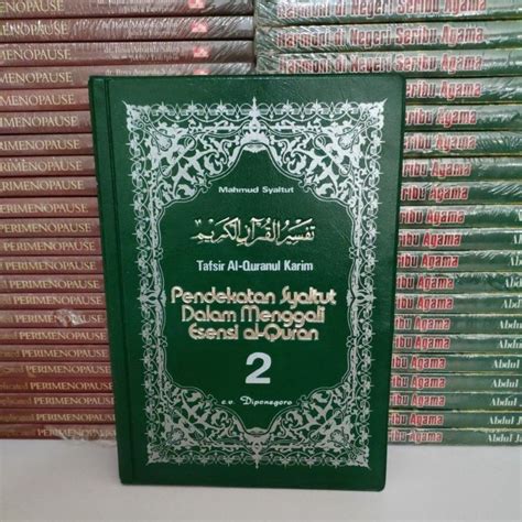 Jual Buku Original Buku Tafsir Al Quranul Karim Pendekatan Syaltut