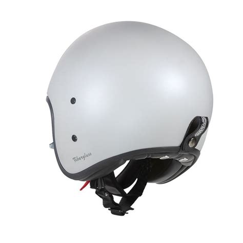 Casco Jet Gari G03X Fiberglass Blanco Perla Mate ECE 22 06 Garibaldi