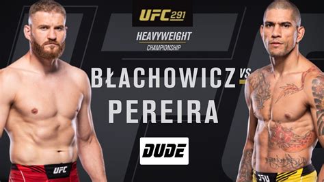 JAN BLACHOWICZ Vs ALEX PEREIRA UFC 291 Ai Fight Prediction Game