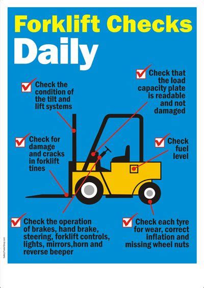 Forklift Safety Posters Safety Poster Shop Part 2 Safety Posters Health And Safety Poster