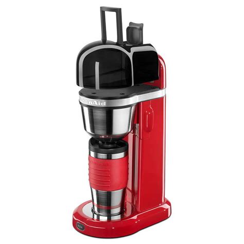 Kitchenaid Kcm0402er Kitchenaid® Personal 18 Oz Drip Coffee Maker Accommodates Travel Mugs Red