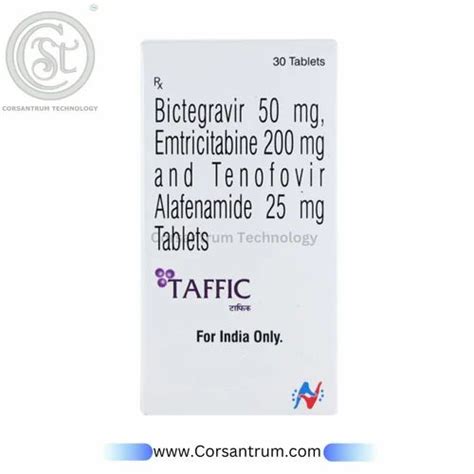 Taffic Biktarvy Tablets Mg Mg Mg At Rs Bottle In