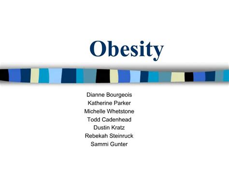 Ppt Obesity Powerpoint Presentation Free Download Id724379