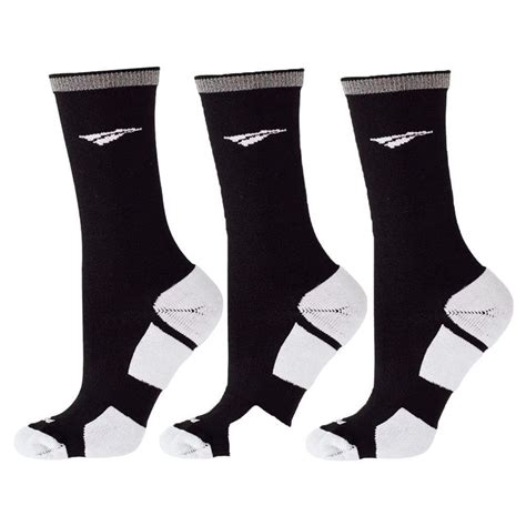 Kit 3 Pares De Meias Penalty Refletivo Masculina Preto