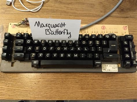 Marquardt Butterfly Keyboard