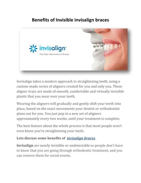 Ppt Get The Completely Invisible Dental Braces Q Powerpoint