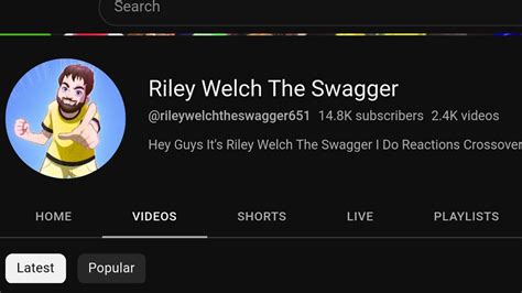 Riley Welch The Swagger Rant Rage Youtube