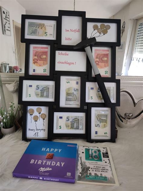 Pin By Yvonne Dworak On Geschenke Diy Crafts For Gifts 18th Birthday