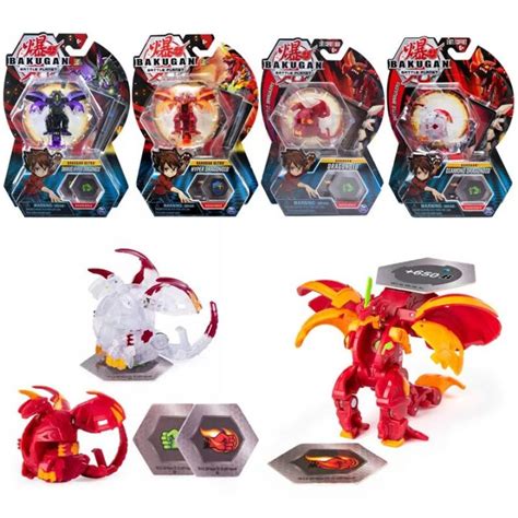 Bakugan Battle Planet Ultra Diamond Hyper Dragonoid 3 Inch Long Geogan Rising Collectible Action