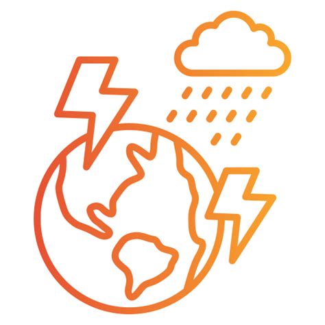 Climat Generic gradient outline icon
