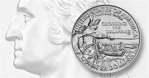 2021 Washington Crossing the Delaware quarter issued