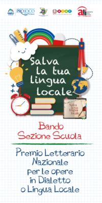 Salva La Tua Lingua Locale Premio Letterario Nazionale Per Le Opere