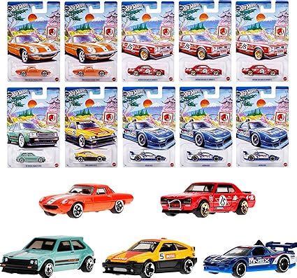 Amazon ホットウィール Hot Wheels テーマオートモーティブ アソート J imports ミニカー 10台入り BOX販売 3才 987F GDG44