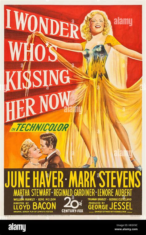 I WONDER WHO'S KISSING HER NOW 1947 20th Century Fox film with June ...