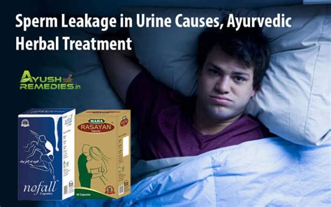 Sperm Leakage In Urine Causes Ayurvedic Herbal Treatment