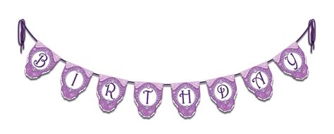 Purple Princess Birthday Banner instant Download - Etsy New Zealand