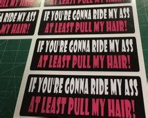 Popular Items For Ride My Ass On Etsy
