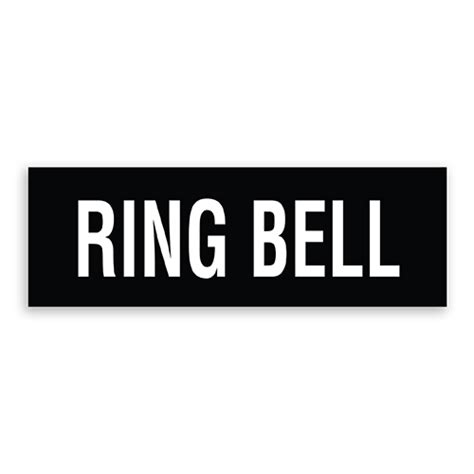 Ring Bell American Sign Company