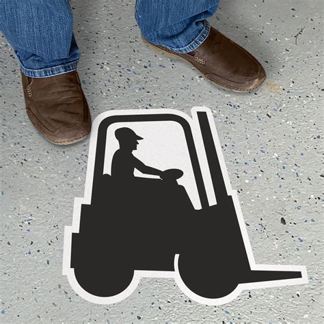 Forklift Floor Signs Forklift Parking Spot Signs For Floor