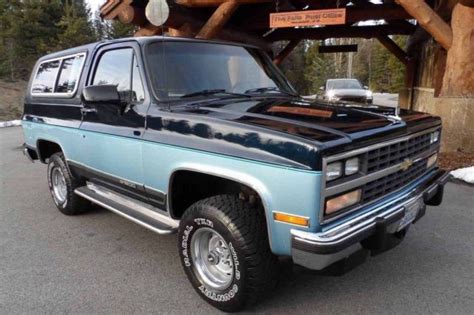 Chevy K Blazer Silverado X Original Survivor Rust Free