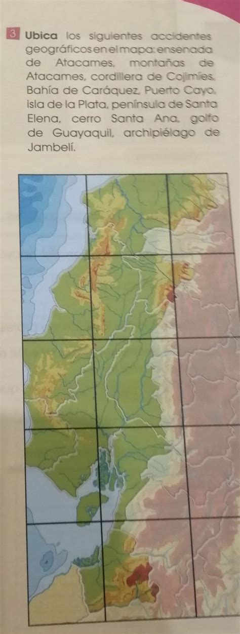 ubica los siguientes accidentes geo gráficos en el mapa Ensenada de