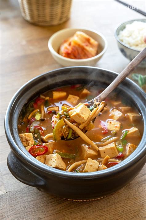 Easy Doenjang Jjigae Soybean Paste Stew Cookerru