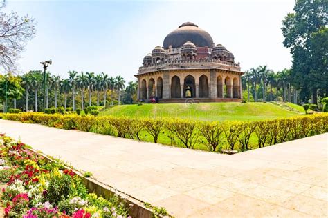 Muhammad Shah Sayyid Tomb At Lodhi Garden In New Delhi India Stock