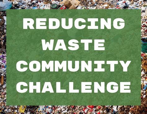 Reducing waste community challenge (1) | Imago