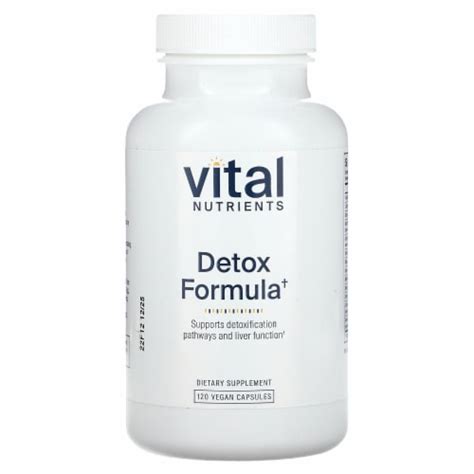 Vital Nutrients Detox Formula Vegan Capsules Count Kroger