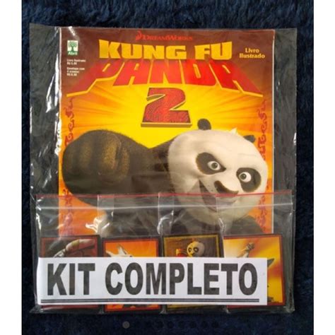 ALBUM DE FIGURINHAS KUNG FU PANDA 2 COMPLETO PARA COLAR Shopee Brasil