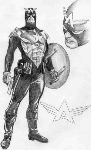 Alex Ross New Cap Design Pencils In Sal Abbinanti S Alex Ross