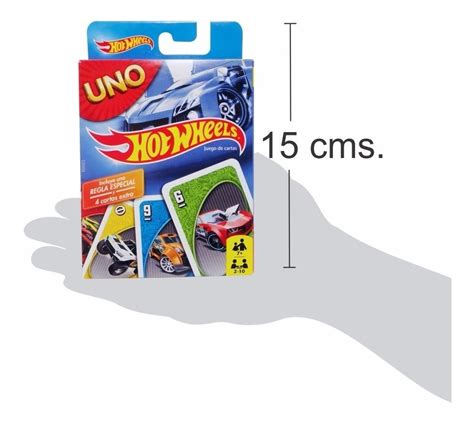 Juego De Mesa Uno Hot Wheels Cartas Mattel En Mercado Libre