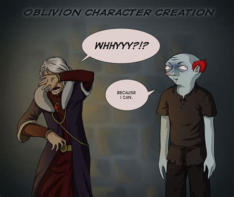 Oblivion Character Creation Video Game Logic Know Your Meme