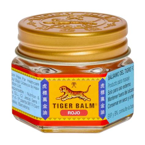 Bálsamo Tigre Blanco Tiger Balm 19 Gr Auténtico Vivo Natural