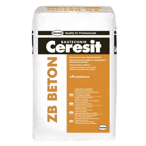 Ceresit ZB Beton Premium sausas betono mišinys 25kg