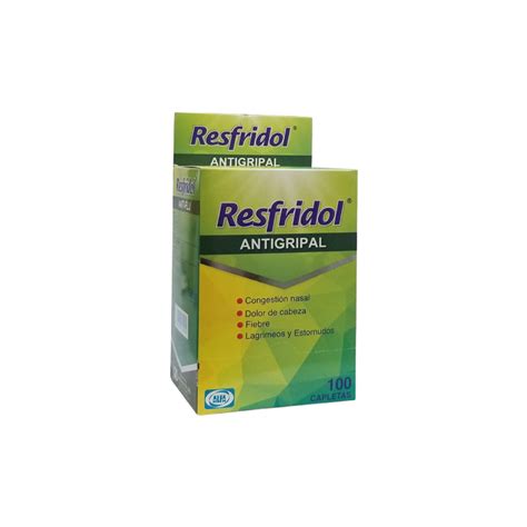 RESFRIDOL ANTIGRIPAL 100 TABLETAS FarmacoLab