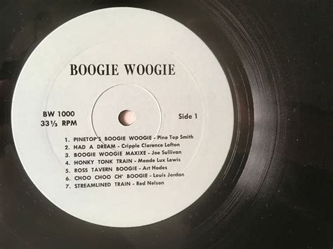 Boogie Woogie Greatest Hits Lp Vinyl Record Album Boogie Etsy