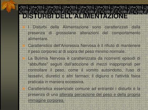 Ppt Disturbi Del Comportamento Alimentare Powerpoint Presentation