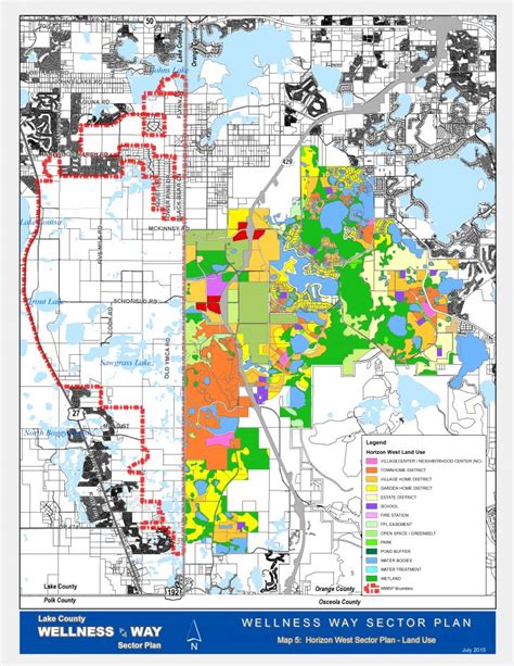 Wellness Way Area Plan - Google Maps Clermont Florida - Printable Maps