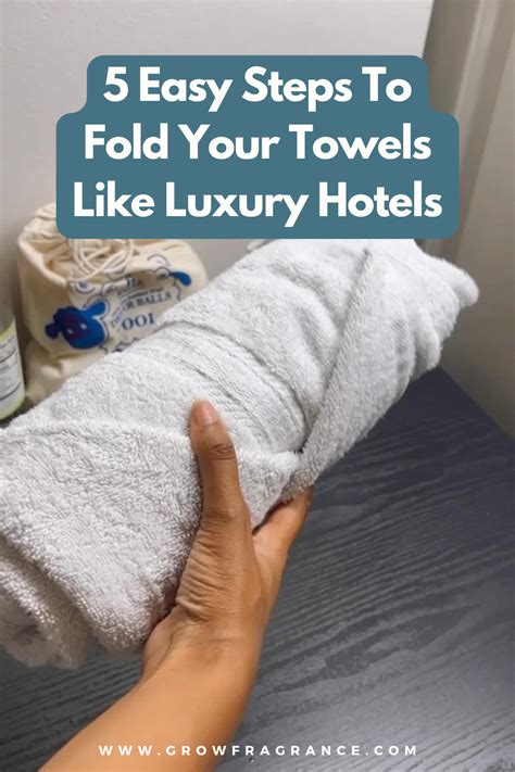 Easy Steps To Fold Your Towels Like Luxury Hotels How To Fold