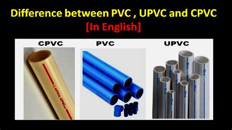 Common Types Of Plastic Pipes For Plumbing Their Features Off