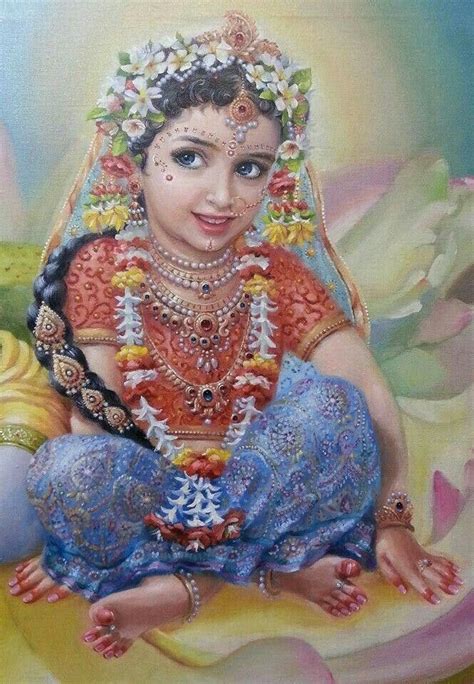 Baby Radha ️ Radha Krishna Art Krishna Radha Painting Radha Krishna